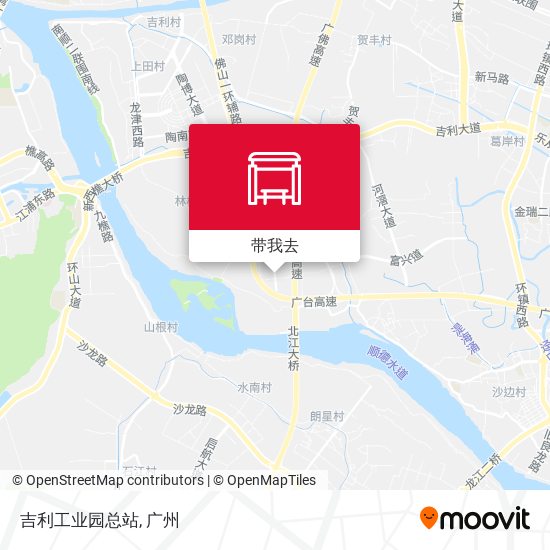 吉利工业园总站地图