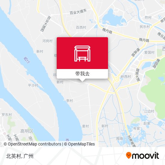 北英村地图