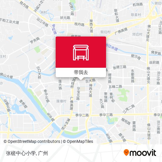 张槎中心小学地图