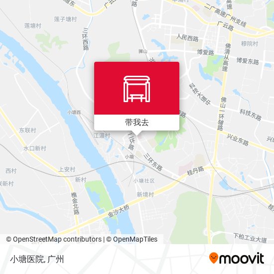 小塘医院地图