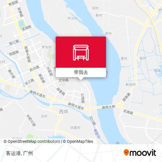 客运港地图
