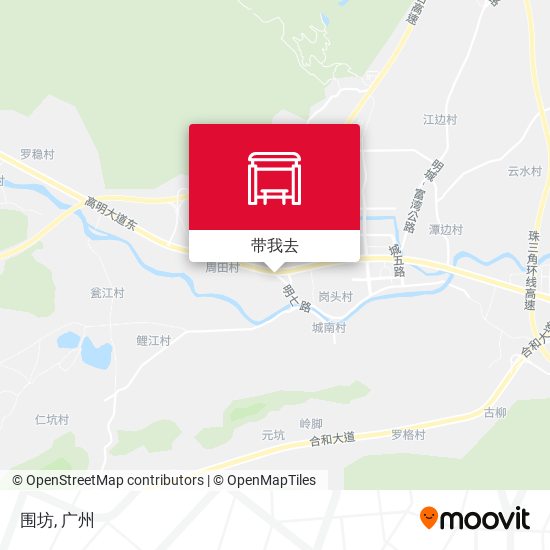围坊地图