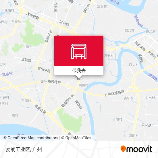 麦朗工业区地图