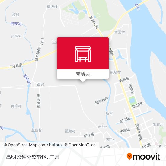 高明监狱分监管区地图