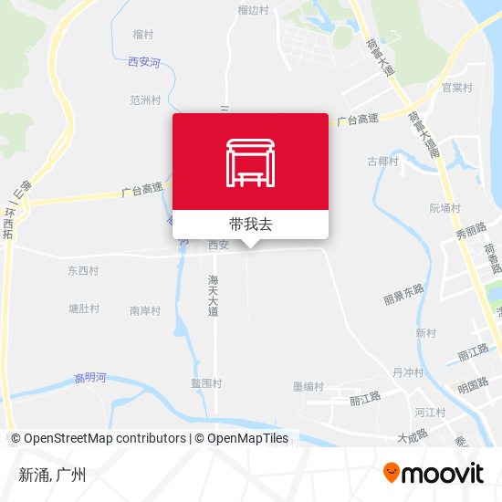 新涌地图