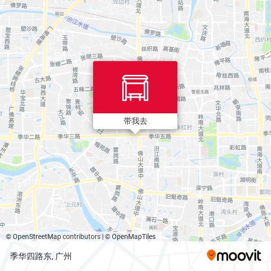 季华四路东地图