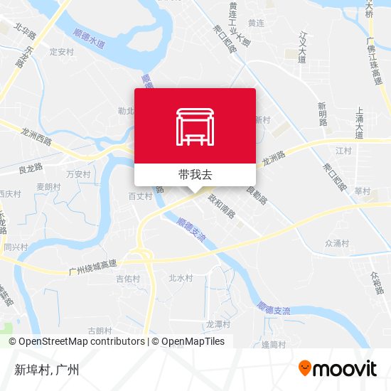 新埠村地图