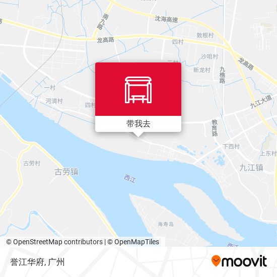 誉江华府地图
