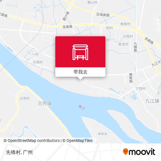 先锋村地图