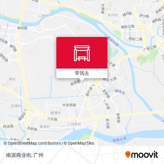 南源商业街地图