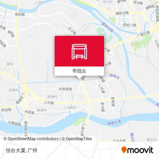 信合大厦地图