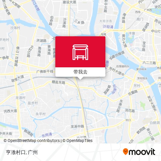 亨漖村口地图