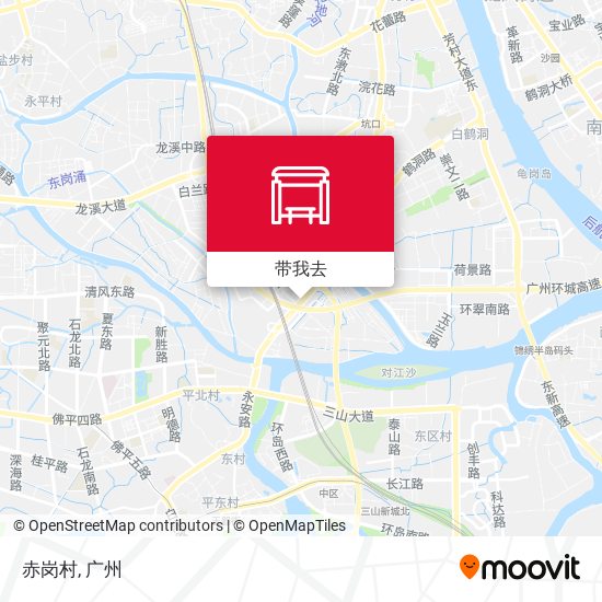 赤岗村地图