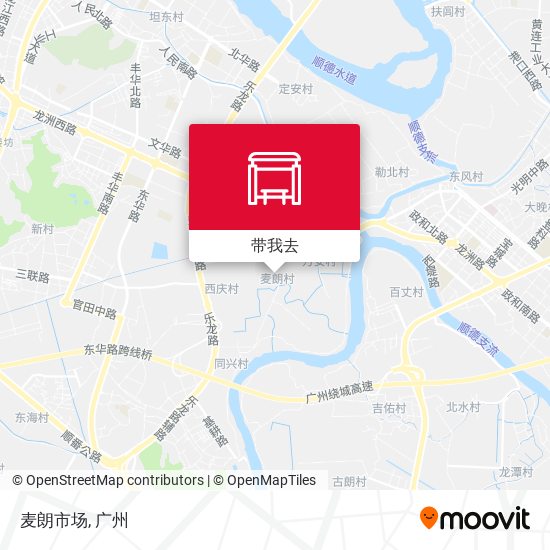 麦朗市场地图