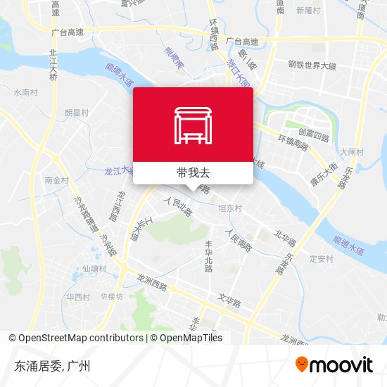 东涌居委地图