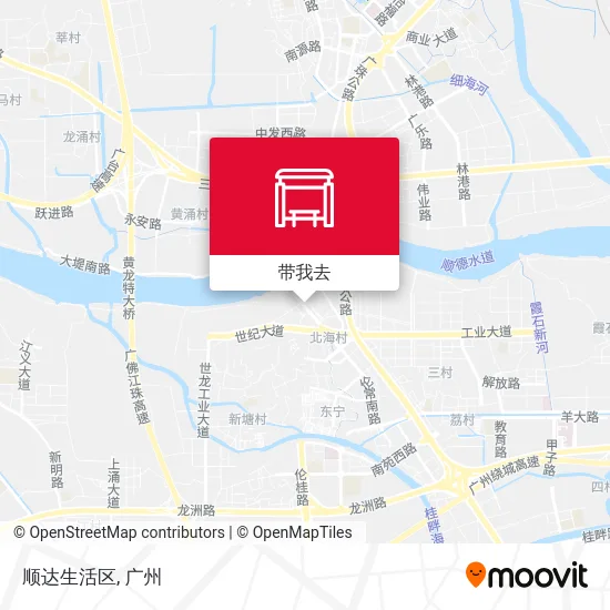顺达生活区地图