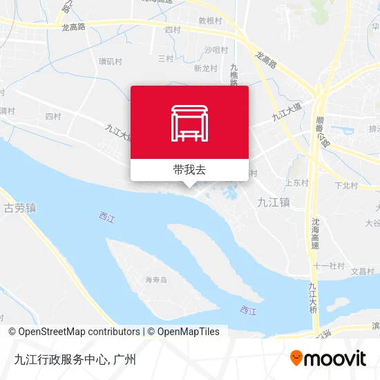 九江行政服务中心地图