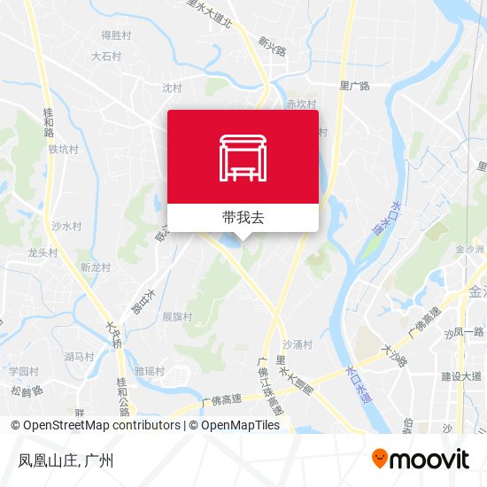 凤凰山庄地图