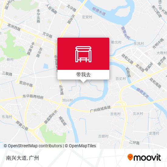 南兴大道地图