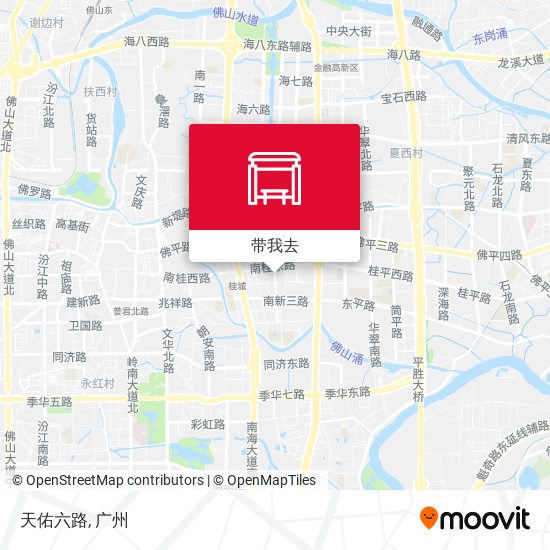 天佑六路地图