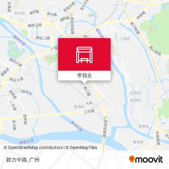 群力中路地图