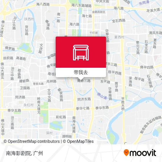 南海影剧院地图