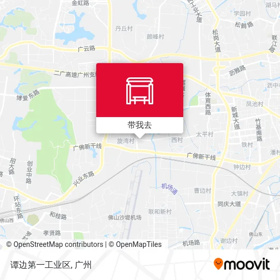 谭边第一工业区地图
