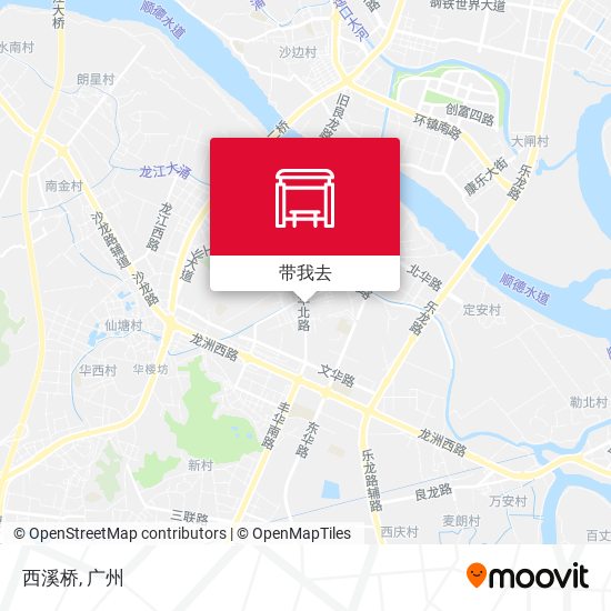 西溪桥地图