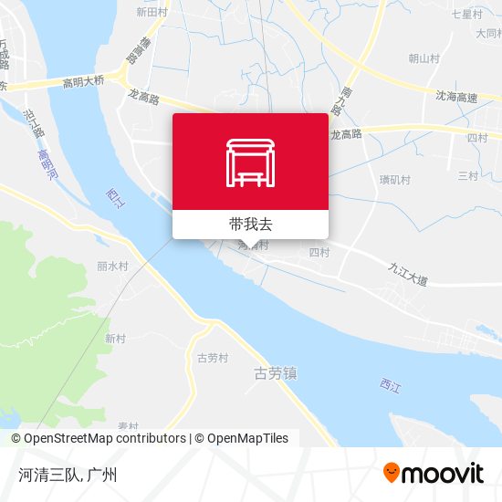 河清三队地图