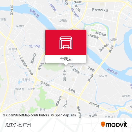 龙江侨社地图