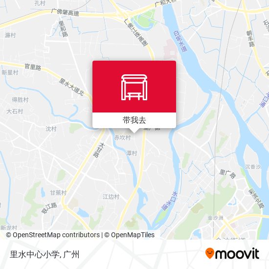 里水中心小学地图