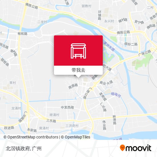 北滘镇政府地图