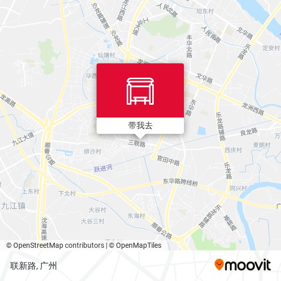 联新路地图