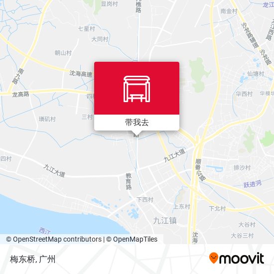 梅东桥地图