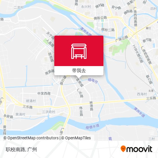 职校南路地图