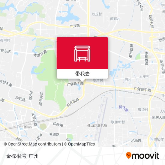 金棕榈湾地图
