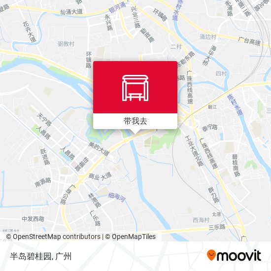 半岛碧桂园地图