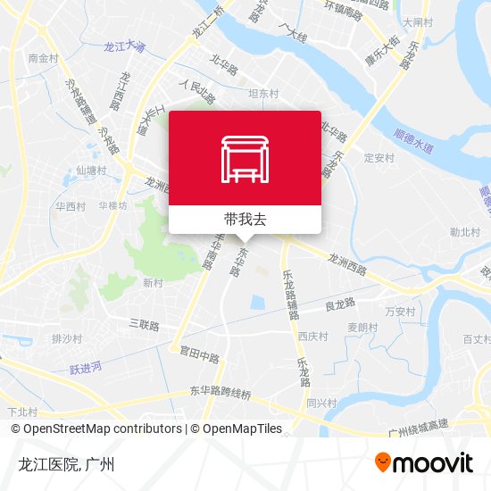 龙江医院地图