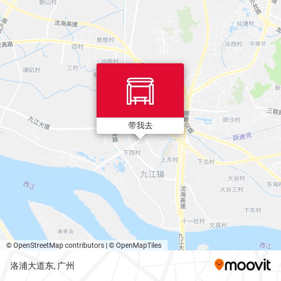 洛浦大道东地图