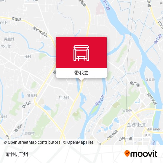 新围地图