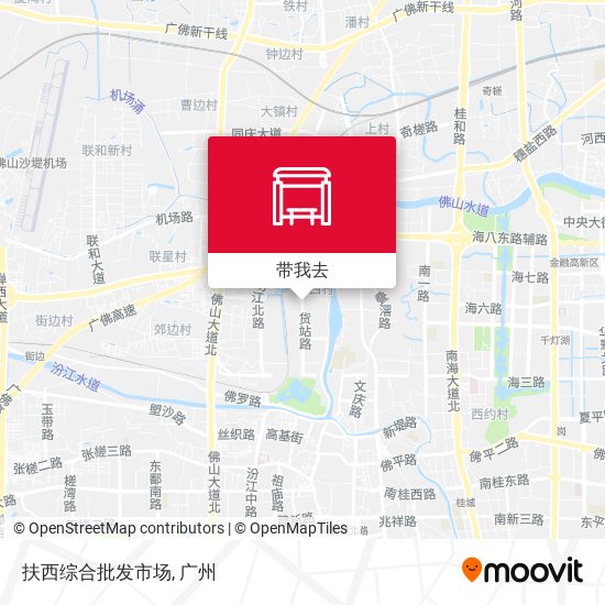 扶西综合批发市场地图