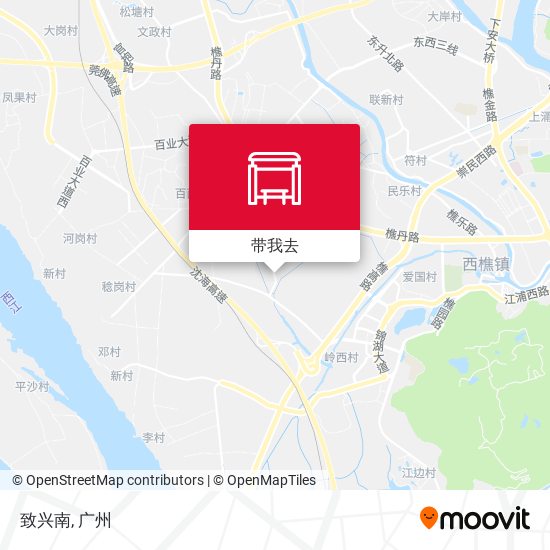 致兴南地图