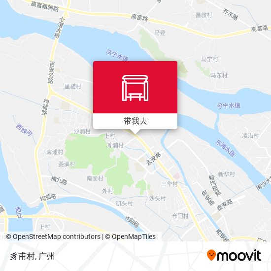 豸甫村地图