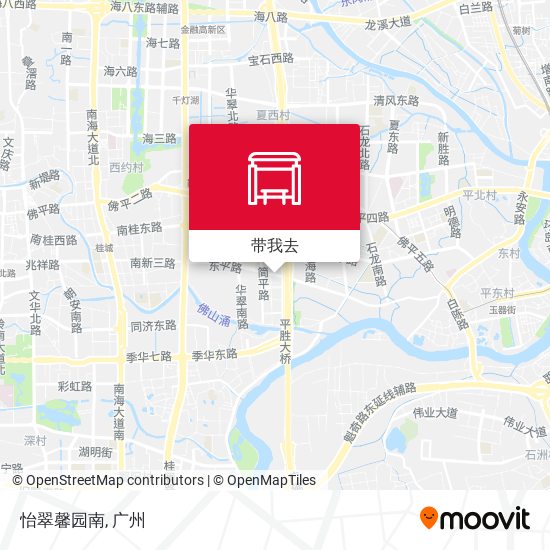 怡翠馨园南地图