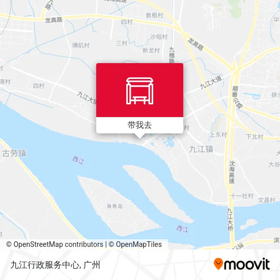 九江行政服务中心地图