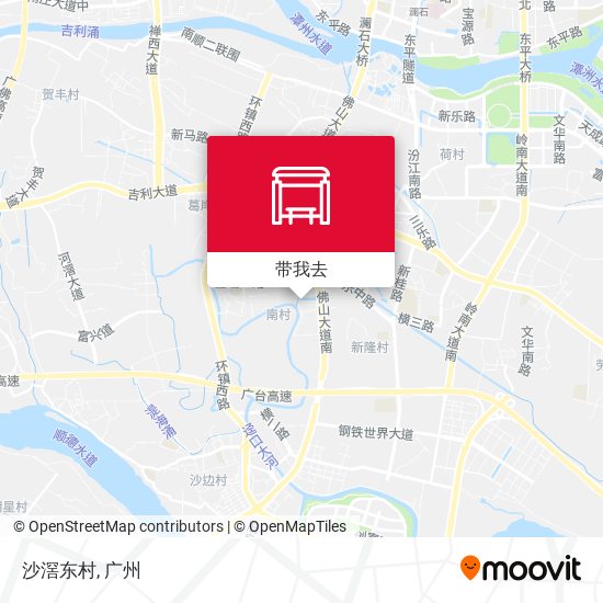 沙滘东村地图