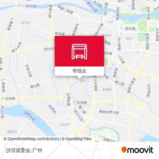 沙滘居委会地图