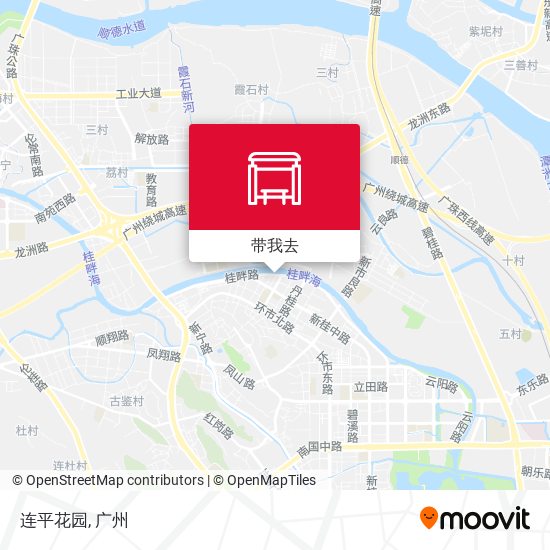 连平花园地图