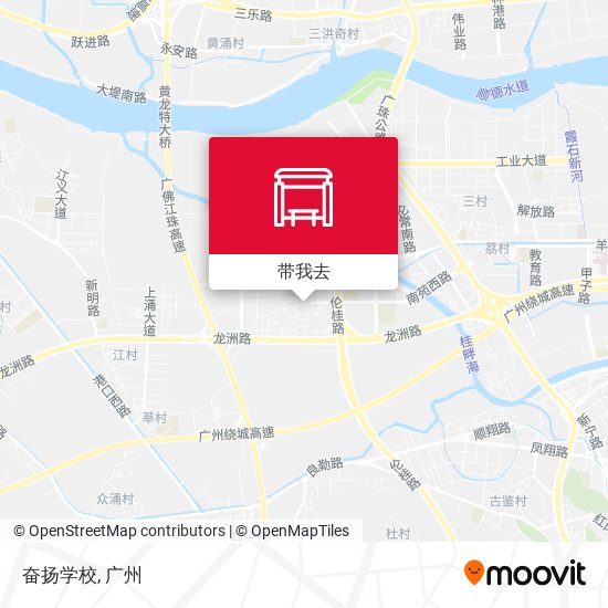 奋扬学校地图