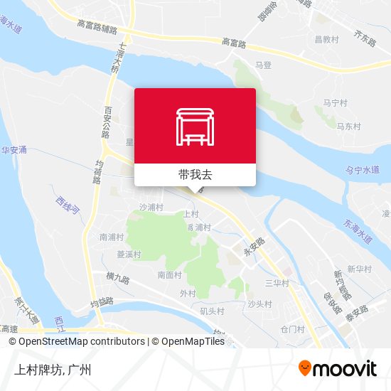 上村牌坊地图